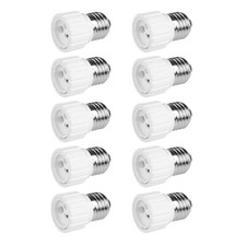10x Lampensockel Adapter E27 auf GU10 Fassung Sockel Stecker Glühbirne Lampe LED