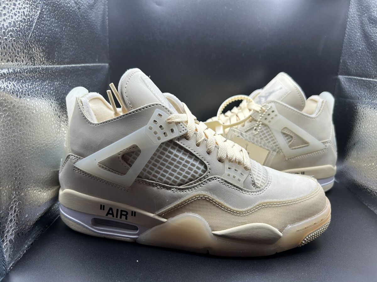 Jordan 4 SP x Off-White Sail - 2020 - 7.5W 194272184831| eBay Jordan 4 SP x Off-White Sail - 2020 - 7.5W 194272184831| eBay
