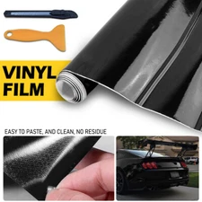 3M Vinyl Wrap Genuine Car Sticker Film Decal Bubble Free Gloss Black Stickers