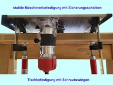 Piastra Inserimento Per Router Da Tavolo - Lega Alluminio - Con Guida E Righello Angolare - Per Fresatura Legno