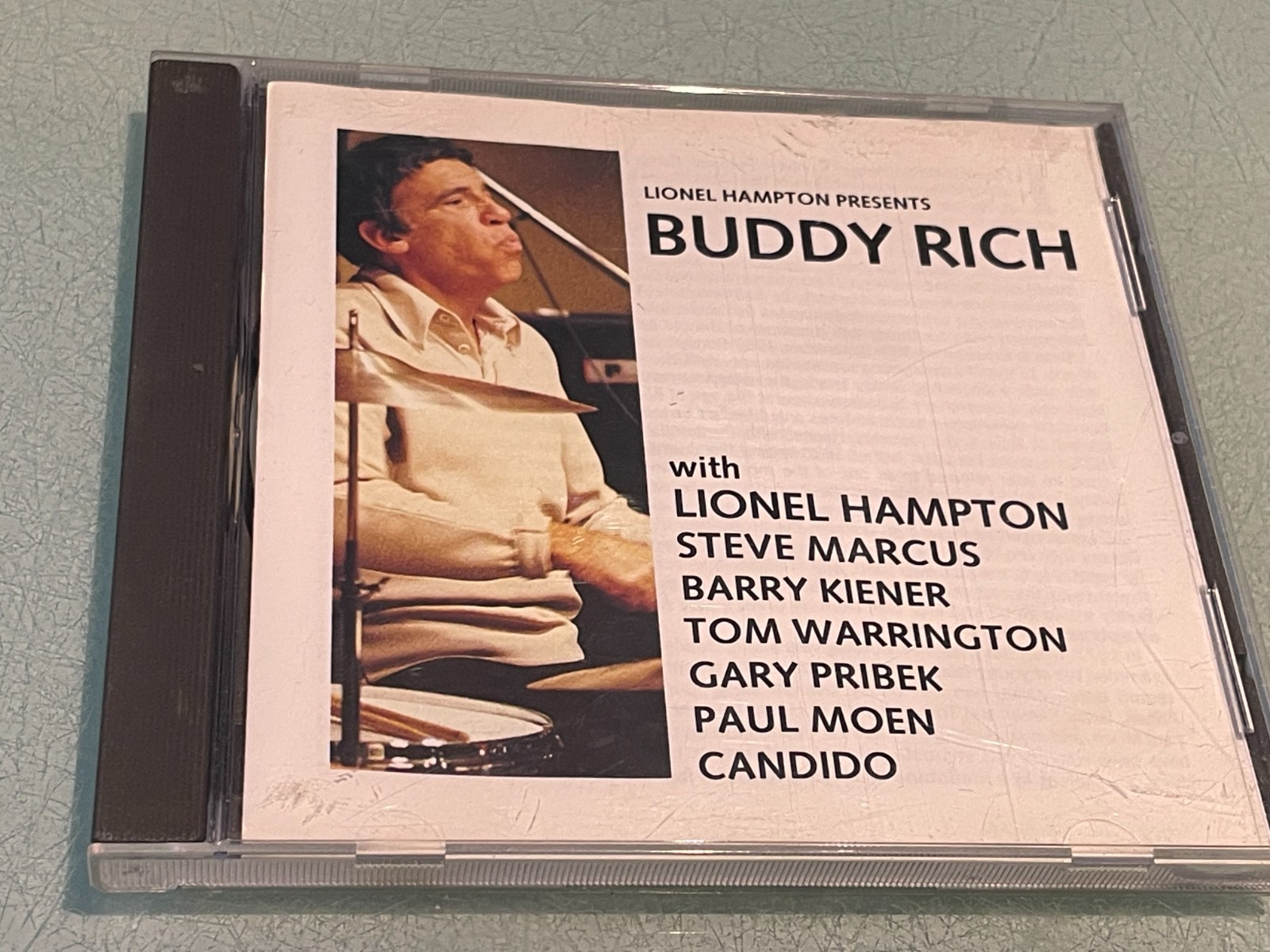 Lionel Hampton Presents Buddy Rich - CD Album - 1987 Kingdom Jazz Records