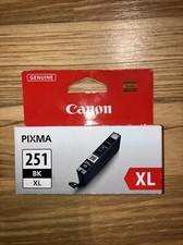 Genuine Canon Pixma CLI-251XL BK Black Ink Cartridge Brand New In Box