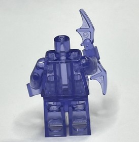 RARE DC Batman genuine LEGO Trans-Purple Satin Prototype Minifigure
