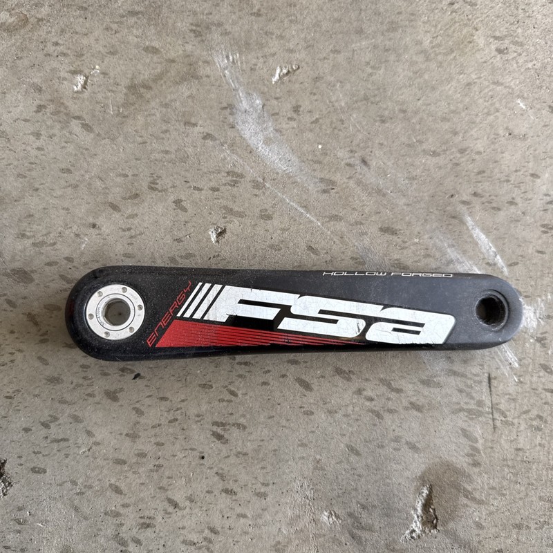 FSA Energy Hollow Forged BB30 Left 170mm Aluminum Crankarm Crank Arm BB30