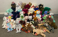 Ty Beanie Babies Collection Multi Variation Choose Your Plush Soft Toy Bear