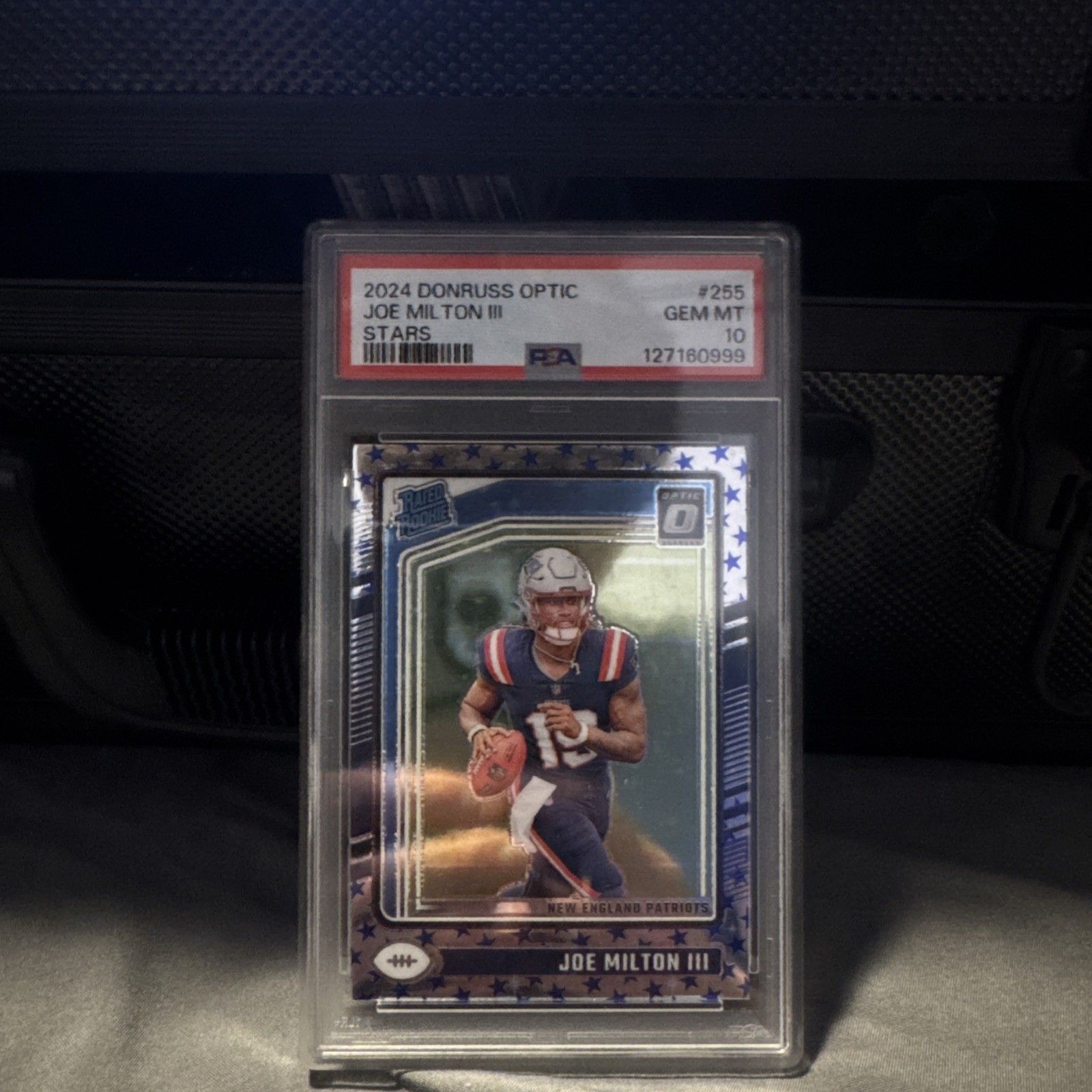 2024 Panini Donruss Optic Joe Milton III #255 Stars PSA 10