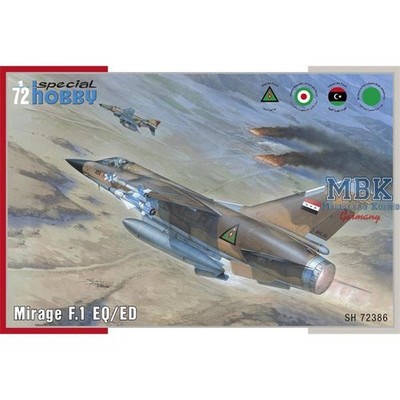 Special Hobby SH72386 Dassault Mirage F.1 EQ / ED