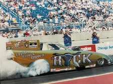 VRHTF NHRA Very Cool "The Rock Jerry Toliver WF Racing Funny Car" 8* x 10" Photo