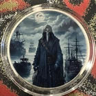 Limited 8/15 Rare HaleyBug Love & Peace Reaper Pirate Silver Round Capsule