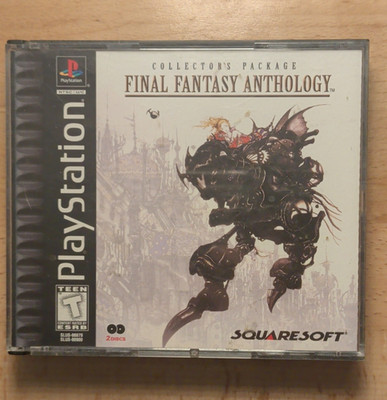SquareSoft Final Fantasy Anthology Sony Playstation 1 - No Manual