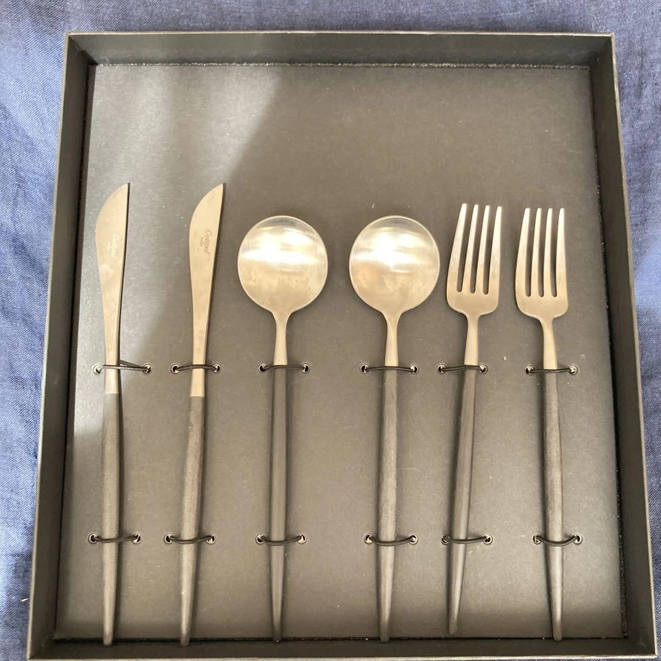 [New] Cutipol Cutlery Set Regular Price 15,800 Black Dinner Spoon - Image 2 of 4
