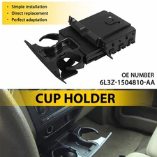 Black Dashboard Cup Holder Ash Tray For 2004-08 Ford F-150 F150 6L3Z1504810AA ED