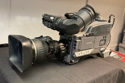 Sony PDW-F330 XD-Cam Video Camcorder with AJA HD10A Converter and Canon Lens