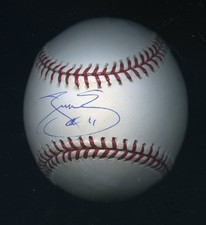 Joe McEwing Autographed Signed MLB Baseball Steiner MLB COA *AB427