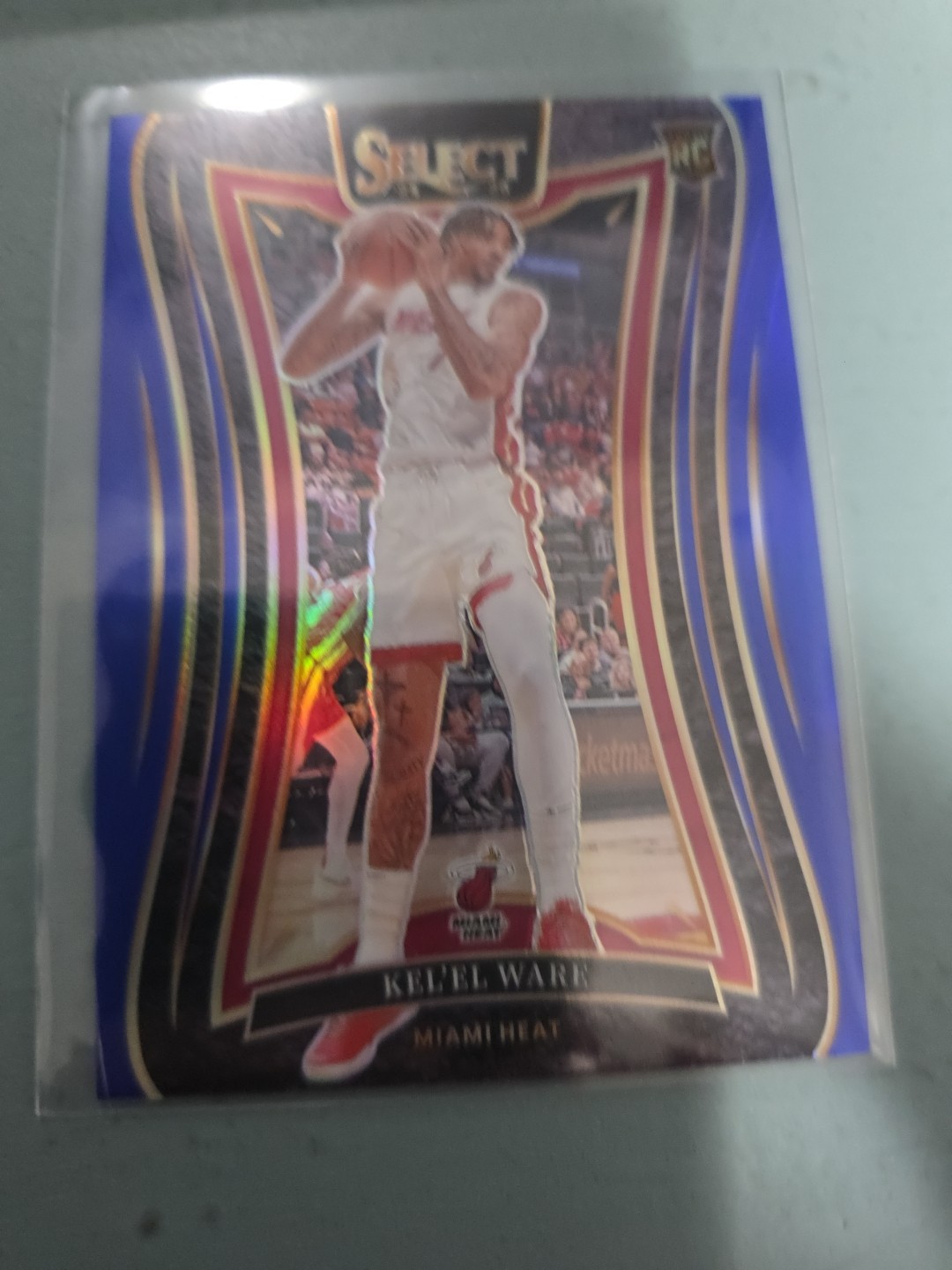 2024-25 Panini Select - Mezzanine Kel'el Ware #372 Blue Prizm (RC)