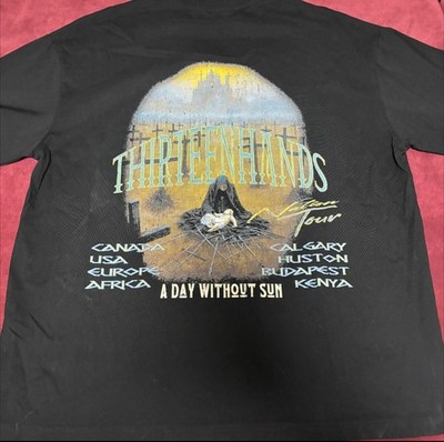 Thirteen Hands A Day Without Sun Tour T-shirt - Size XL