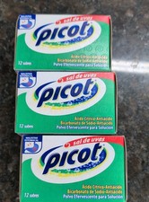 3 Picot Sal de Uvas Effervescent Antacid. Heartburn Stomach Relief. 12 Ct.