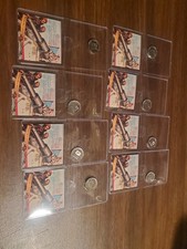 Lot of 8! 1990 Venezuela - 50 Centimos - 588 - Nickel Clad Steel -