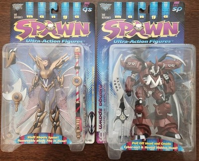 McFarlane Toys Spawn Series 9 Manga Spawn And The Goddess Action Figures
