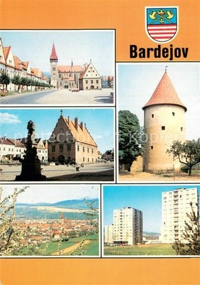 Bardejov Slovakia Zachovaly stredoveky charakter s opevnenim a bohatostour stave