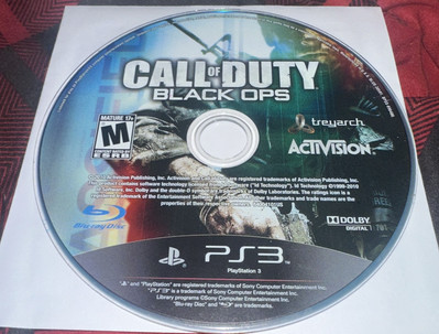Call of Duty Black Ops Sony PlayStation PS3 DISC ONLY G190
