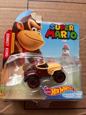Hot Wheels 2 cars Donkey Kong And Yoshi from Super Mario 2016