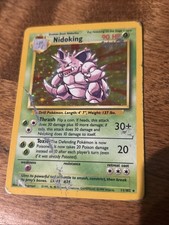 Pokémon TCG Nidoking Base Set 11/102 Holo 1999-2000 Wizards Base Set...