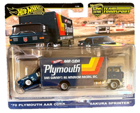 Hot Wheels '70 Plymouth AAR Cuda Barracuda #63 Team Transport 1:64 Modellauto US