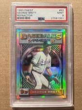 1993 Topps Finest - Baseball's Finest George Brett #63 Refractor