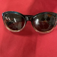 Panama Jack Polarized Brown & Teal Ombre Butterfly Sunglasses PJL POL 01 06