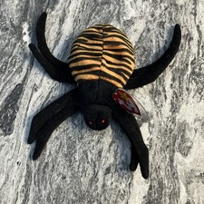 Ty Beanie Baby - SPINNER the Spider 5 Inch NEW MWMTs Plush Stuffed Animal Toy