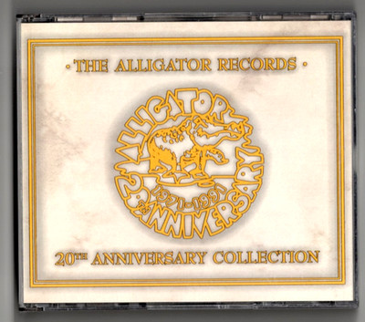 Alligator 20th Anniversary 2 X CD Album 1991 Alligator Records   ALCD 105/6