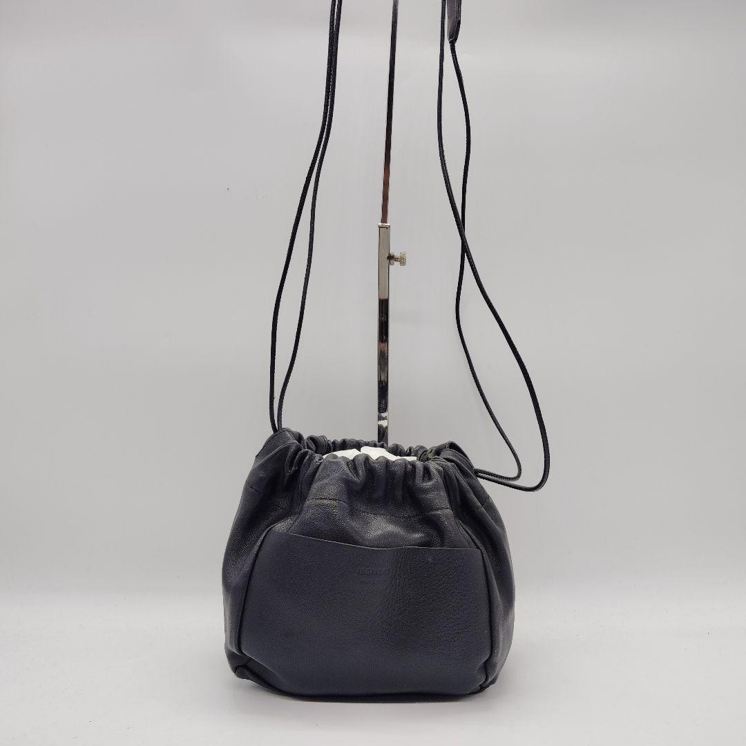 Jil Sander Drawstring Reversible Shoulder Purse B… - image 2