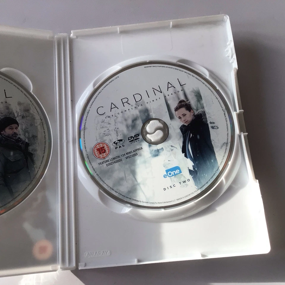 Cardinal Season 1 DVD Season One BBC 2 Grim Thriller billy Campbell LOOK - Image 3 of 4