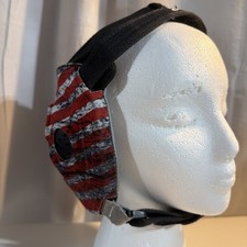 ASICS Unrestrained Sublimated Wrestling Headgear Faded Glory 5 Strap Adult/Teen