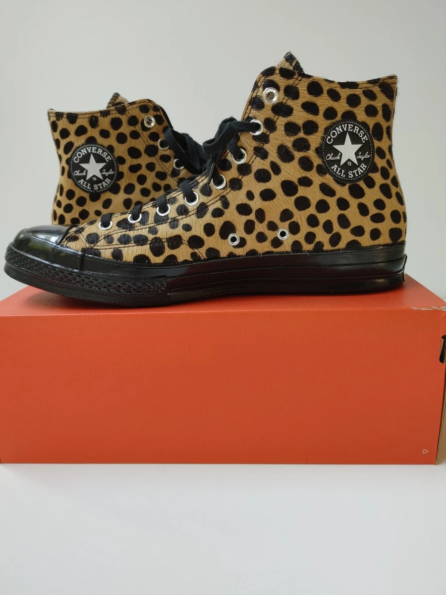 Converse Chuck 70 High Leopard Print - Black for Sale