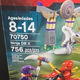 LEGO NINJAGO Masters of Spinjitzu 70750 Ninja DB X 756 pcs Box+Instr
