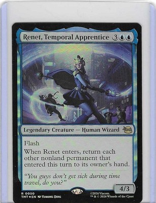 Renet, Temporal Apprentice #50 Foil R Teenage Mutant Ninja Turtles  TMNT - MTG