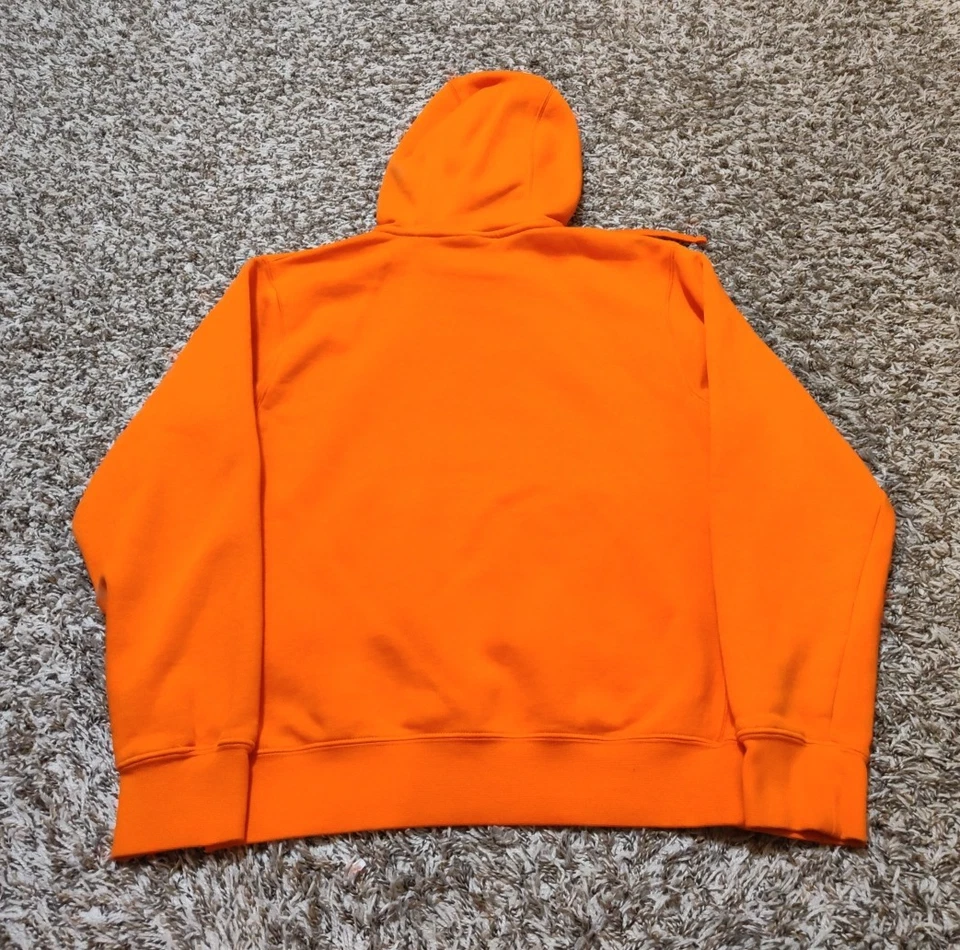 Nike OSU Oklahoma State Cowboys Hoodie Mens XS Orange Pullover Sweatshirt Cotton - Image 2 of 4
