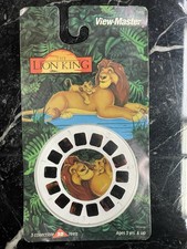 Vintage 1998 View Master 3-D The Lion King 3 Pack of Reels New Sealed