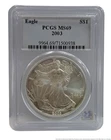 PCGS MS69 2003 W West Point American Silver Eagle $1 Bullion Coin
