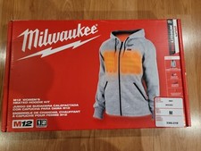Milwaukee (MLW336G-21M) M12 Gray Heat Women's Hoodie Kit, M