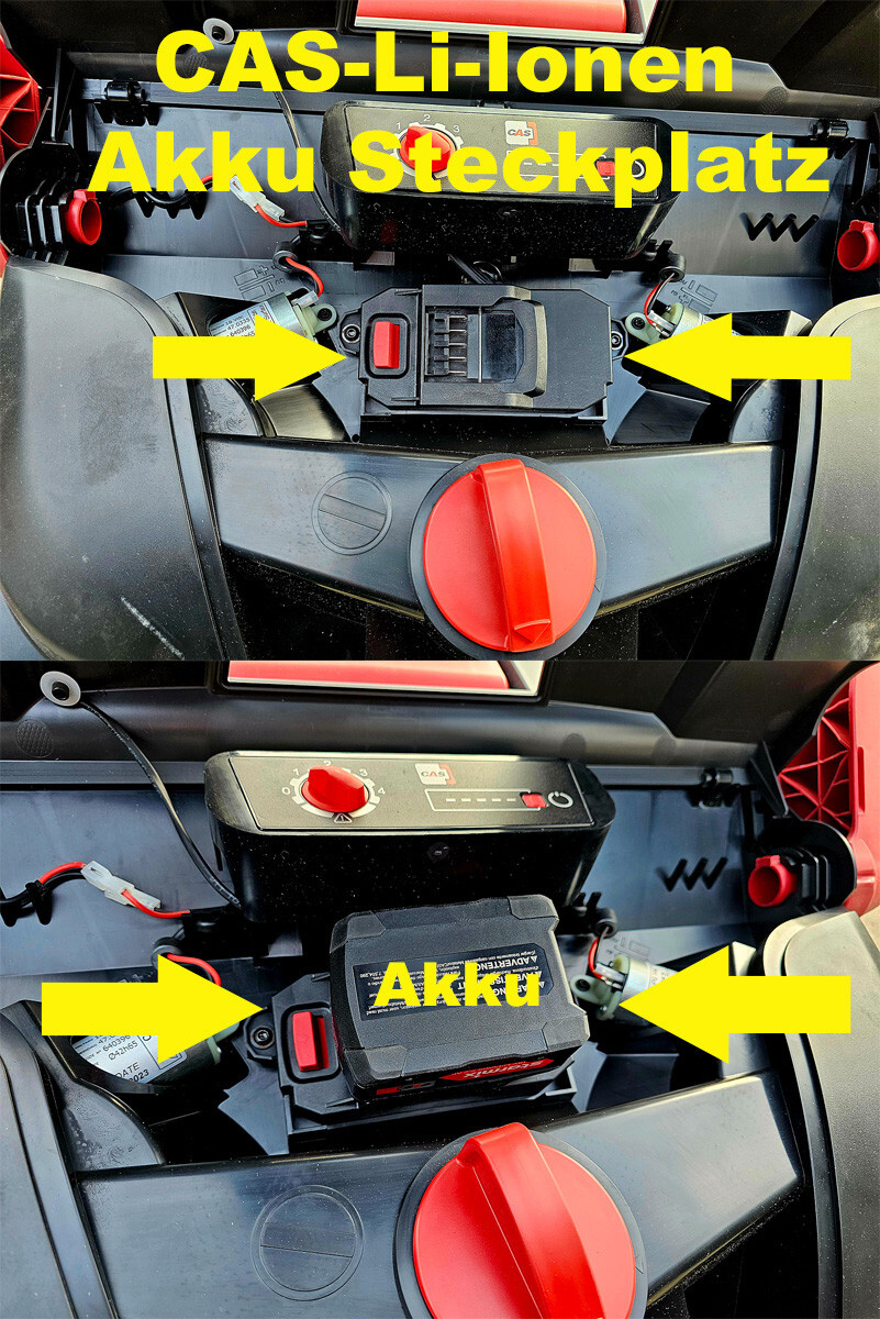 starmix DuroSweep 77 Pro CAS Akku-Kehrmaschine incl. Akku und  