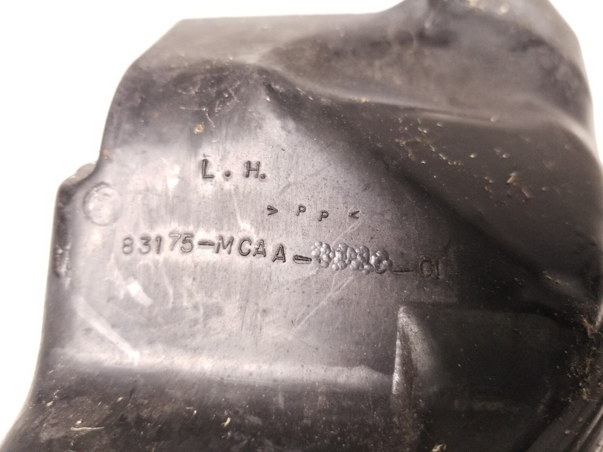 その他 01 02 Honda Goldwing GL1800 Left Inner Fairing Cover Panel Trim 83175