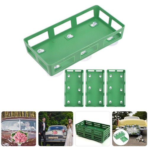 4 Pcs Wedding Car Sucker Reusable Flower Arrangement Holder for Bouquet - Imagen 8 de 12