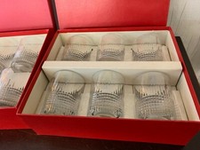 Baccarat Crystal Whisky Set Model Nancy / Price For 1 Set