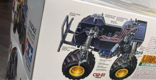 TAMIYA America Inc 1/12 Lunch Box 2WD Monster Truck Kit TAM58347 From Japan - Picture 6 of 7