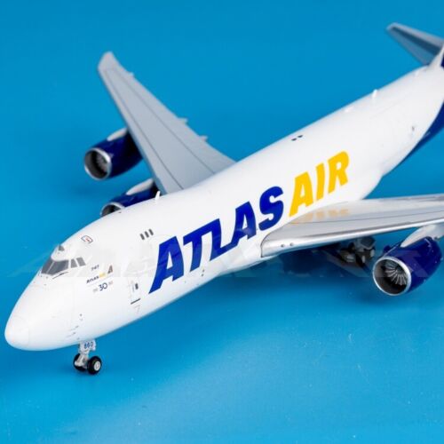 1:400 JC Wings Atlas Air Boeing 747-8F Airplane Diecast Aircraft Model - Picture 3 of 5
