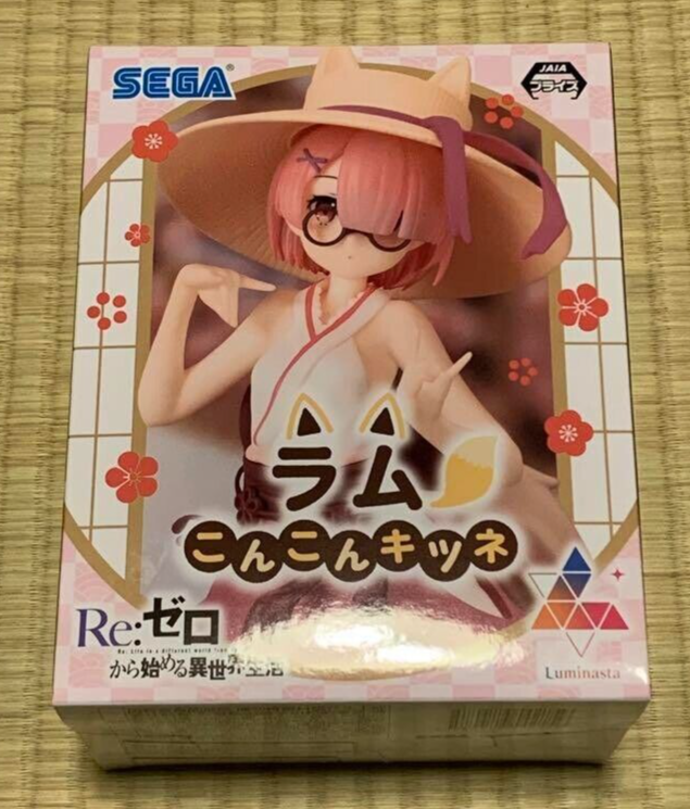 Re Zero Ram Fox Figure Luminasta Re:Zero SEGA Prize Japan Anime