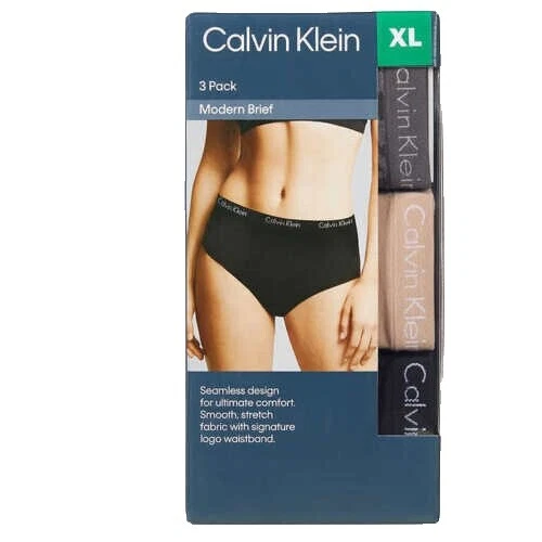 Calvin Klein Polyester Brief Panties for Women